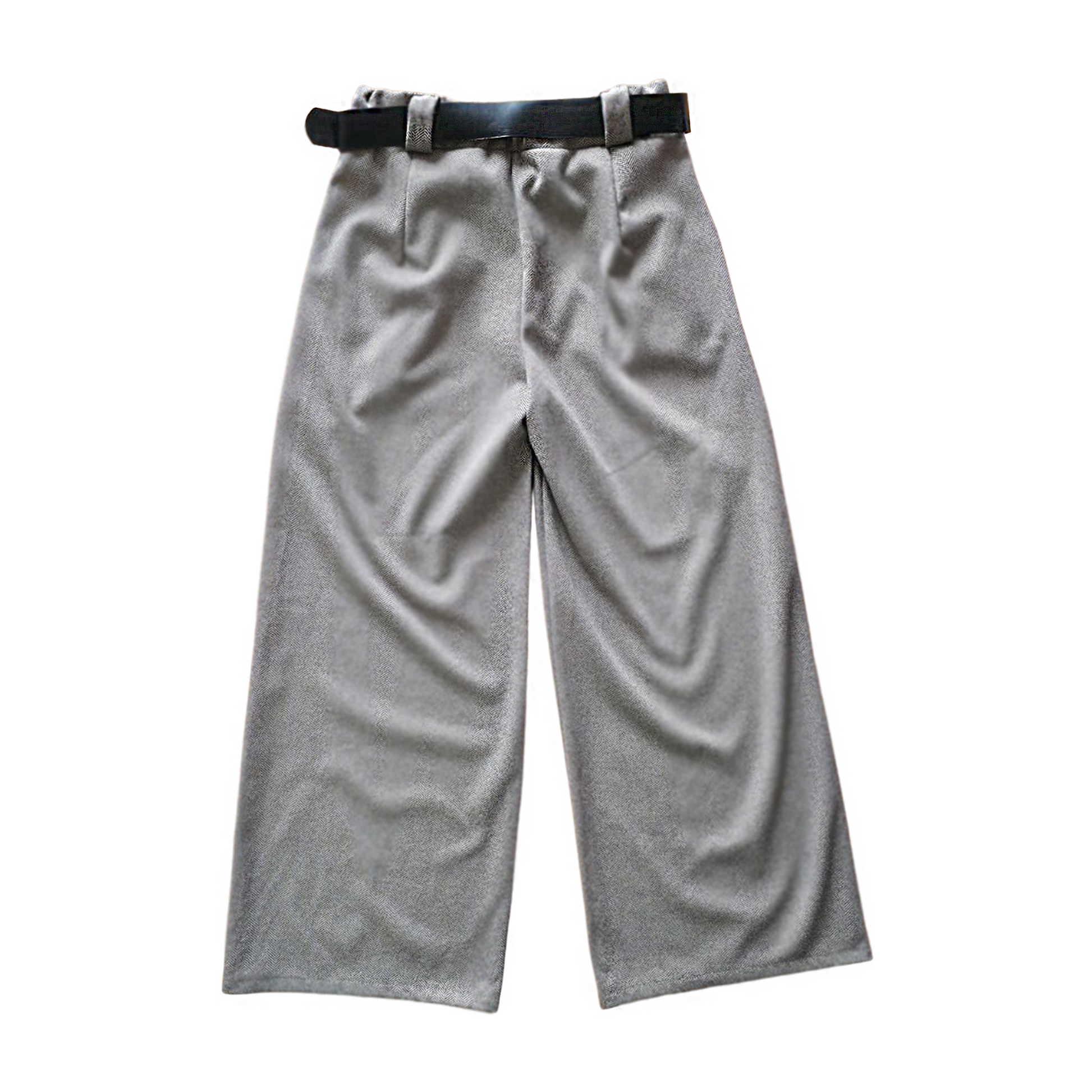 Stoffhose mit weitem Bein - Lalu-boutique