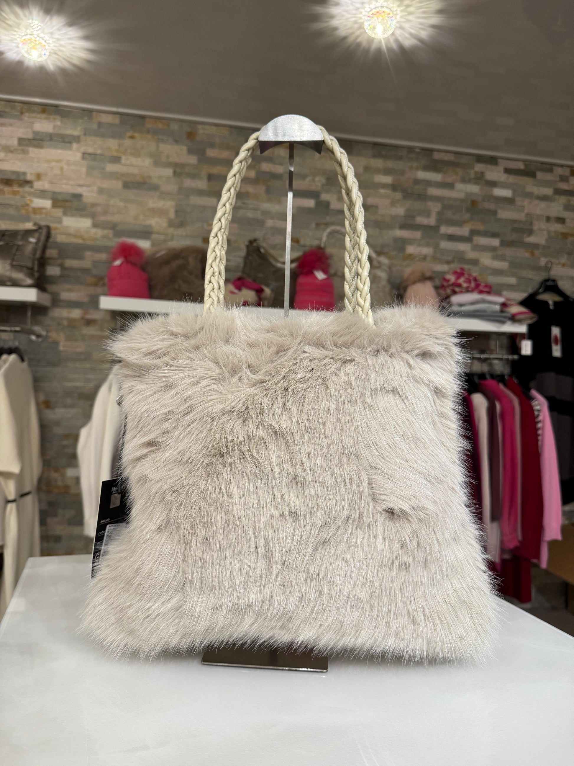 Flauschige Tasche - Lalu-boutique