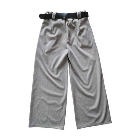 Stoffhose mit weitem Bein - Lalu-boutique