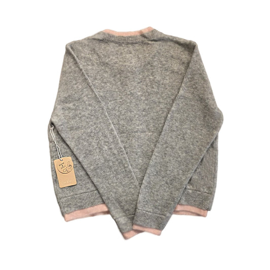 Strickjacke mit Teddybär - Lalu-boutique