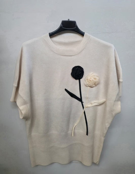 Weste mit Blumen